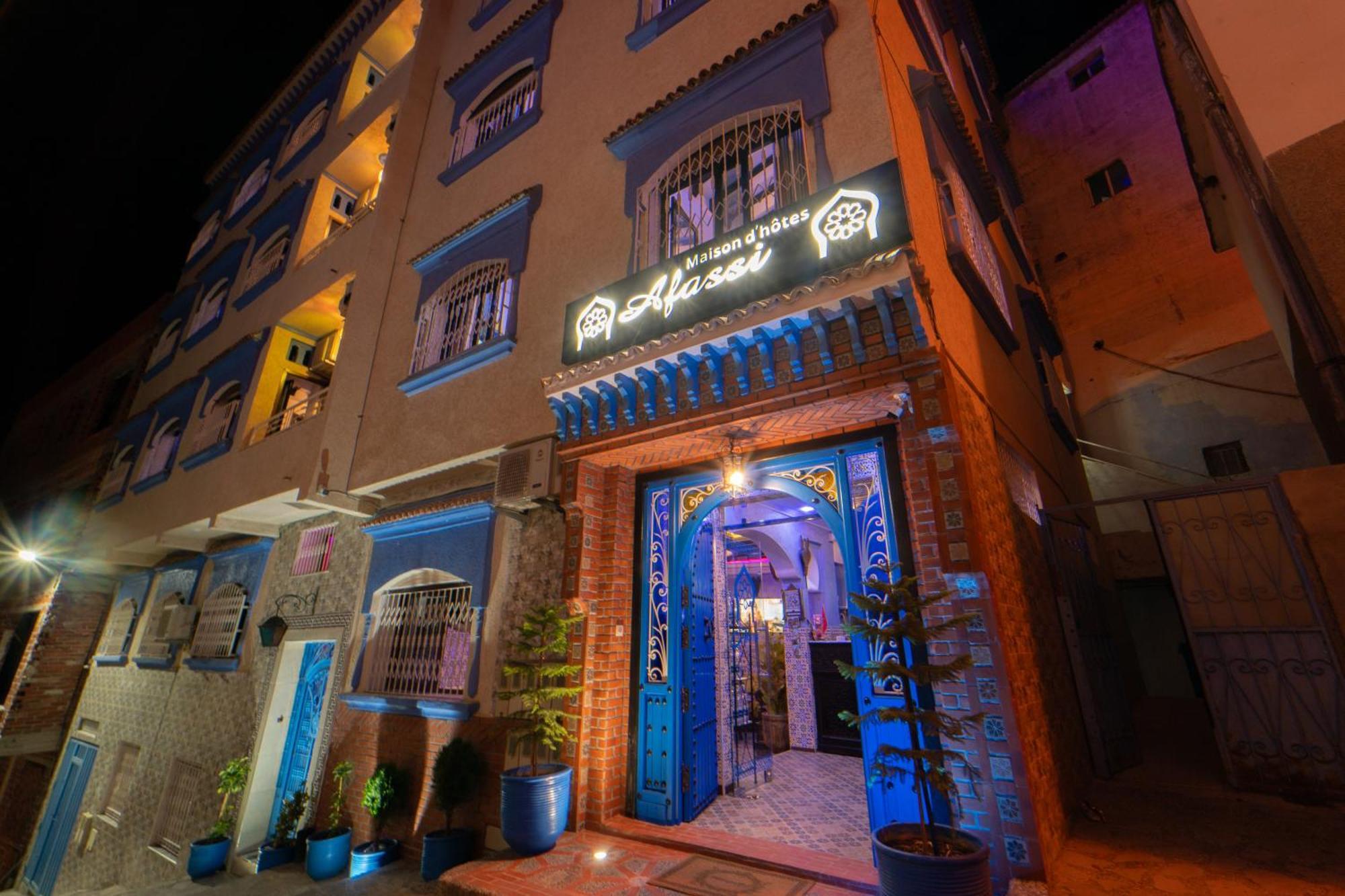 Maison D'Hotes Afassi Chefchaouen Exteriör bild
